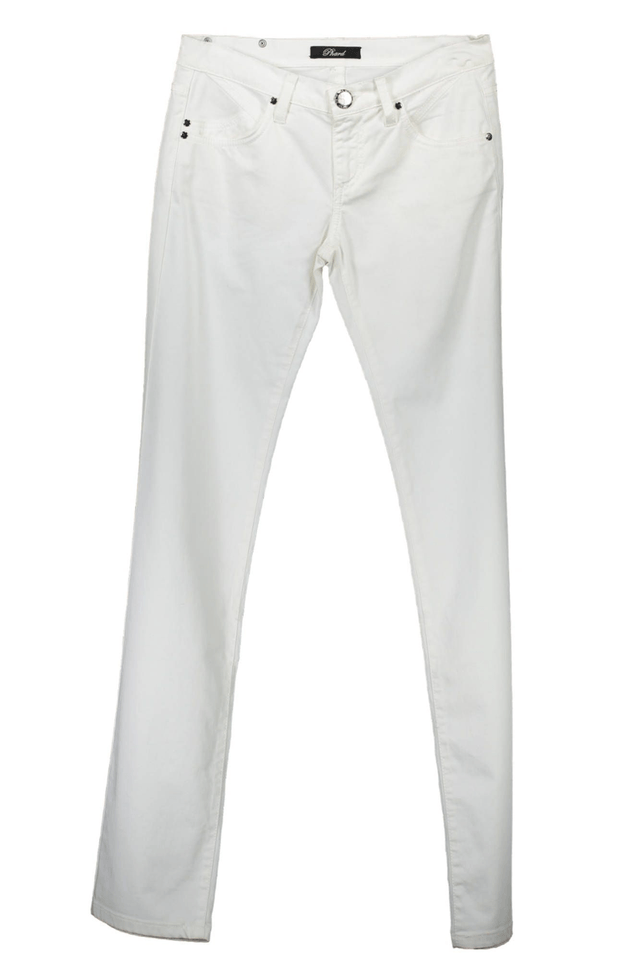 9PHARD PANTALONE DONNA BIANCO