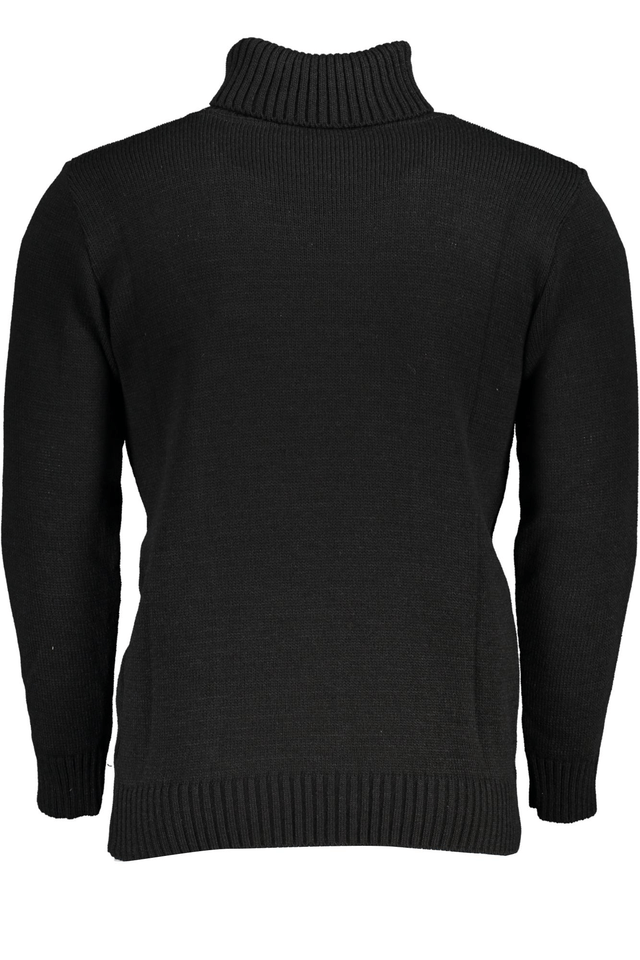 6018U.S. GRAND POLO MAGLIONE UOMO NERO
