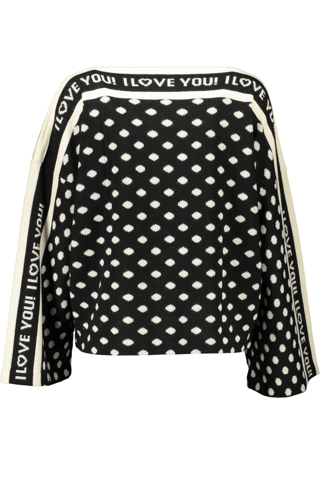 1076BLUGIRL MAGLIONE DONNA NERO