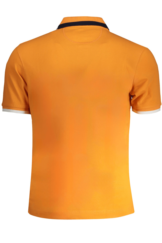 9052LA MARTINA POLO MANICHE CORTE UOMO ARANCIO