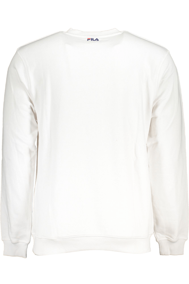 6106FILA FELPA SENZA ZIP UOMO BIANCO