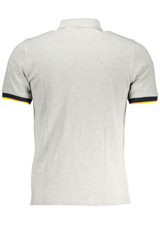 7949K-WAY POLO MANICHE CORTE UOMO GRIGIO