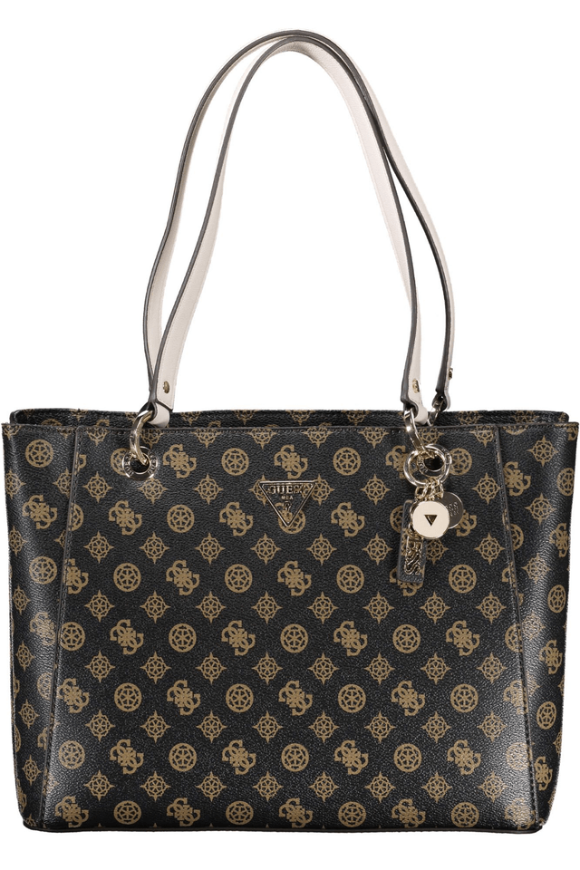 4754GUESS JEANS BORSA DONNA MARRONE