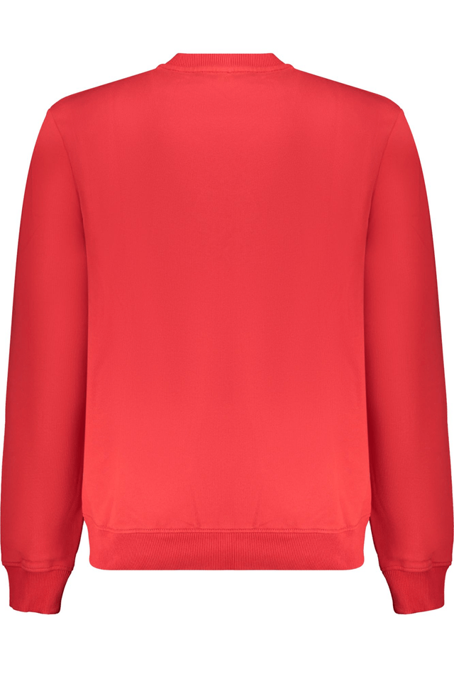 10367NAPAPIJRI FELPA SENZA ZIP UOMO ROSSO