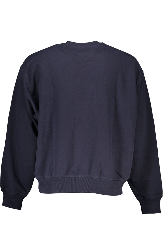 4671TOMMY HILFIGER FELPA SENZA ZIP UOMO BLU