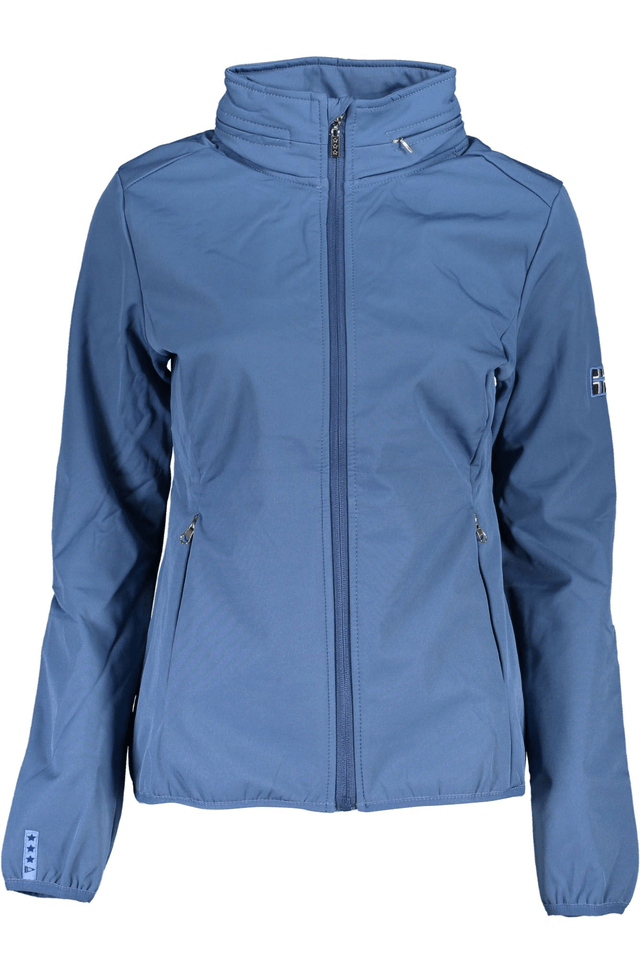 4768NORWAY 1963 GIACCA SPORTIVA DONNA BLU