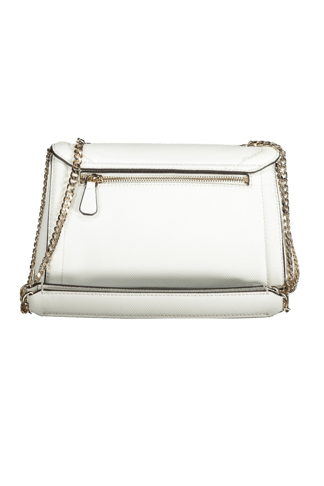 8908GUESS JEANS BORSA DONNA BIANCO