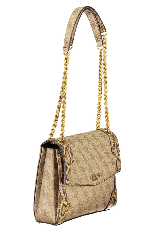 5072GUESS JEANS BORSA DONNA BEIGE