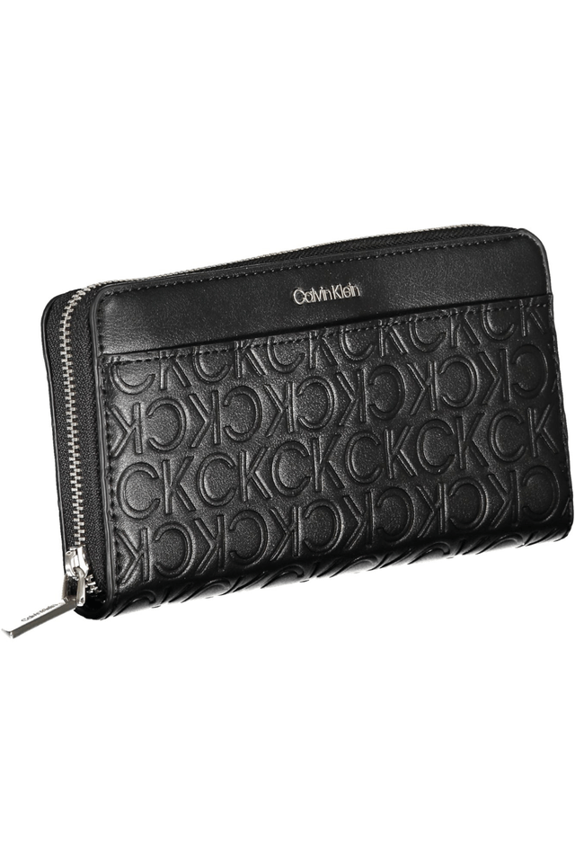 6219CALVIN KLEIN PORTAFOGLIO DONNA NERO
