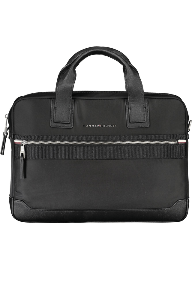 7307TOMMY HILFIGER CARTELLA UOMO NERO