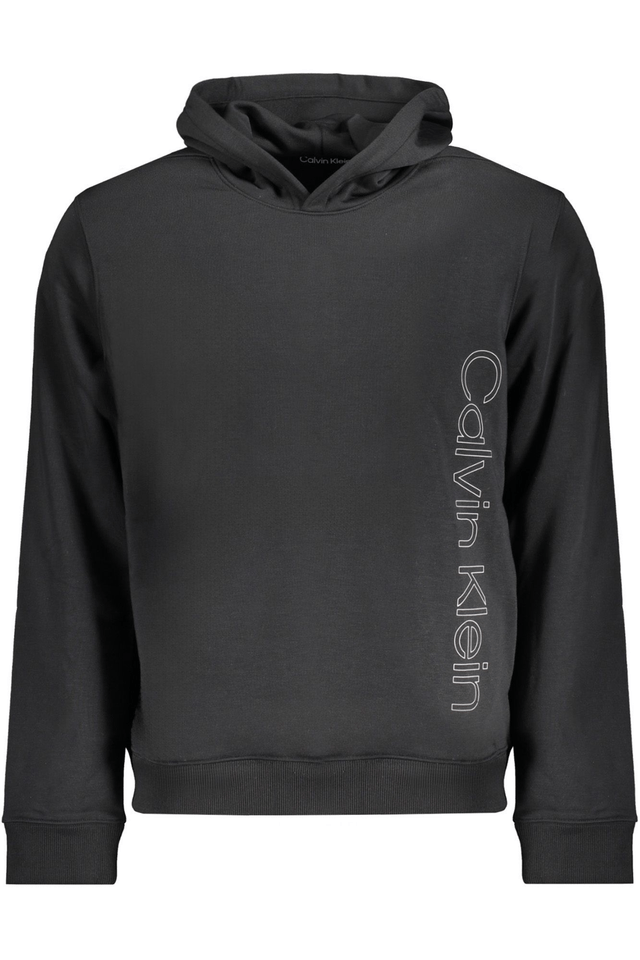 10556CALVIN KLEIN FELPA SENZA ZIP UOMO NERO