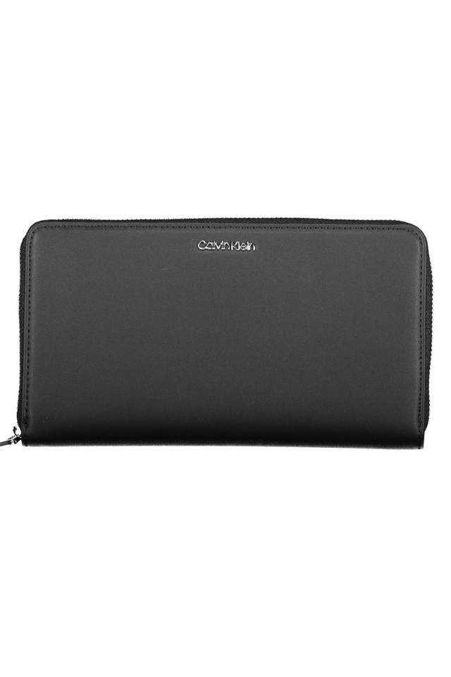 9337CALVIN KLEIN PORTAFOGLIO DONNA NERO