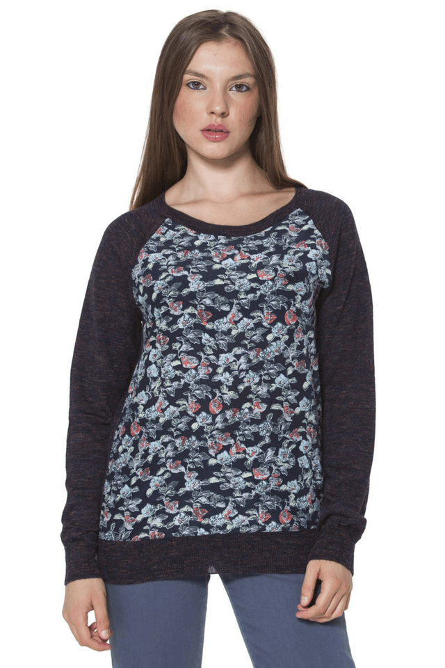 884FRED PERRY MAGLIA DONNA MULTICOLOR