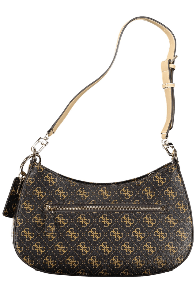 10447GUESS JEANS BORSA DONNA MARRONE