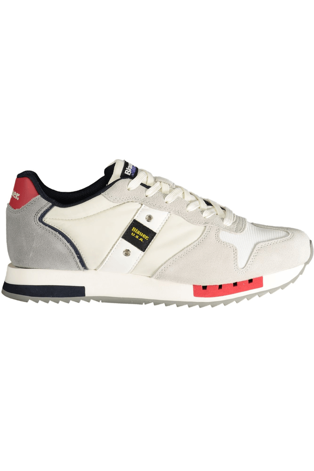 8676BLAUER CALZATURA SPORTIVA UOMO BIANCO