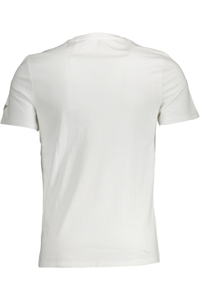 713GUESS JEANS T-SHIRT MANICHE CORTE UOMO BIANCO