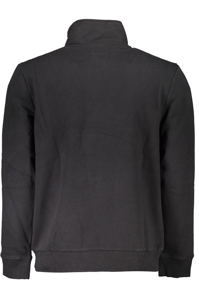 4330NAPAPIJRI FELPA SENZA ZIP UOMO NERO