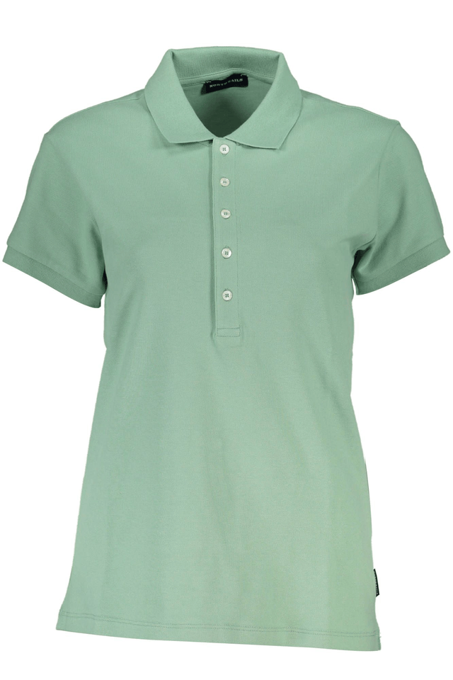 4291NORTH SAILS POLO MANICHE CORTE DONNA VERDE