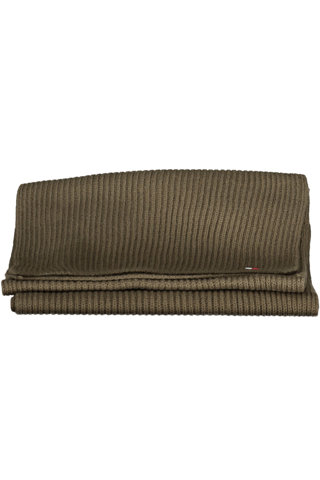 6256TOMMY HILFIGER SCIARPA UOMO VERDE