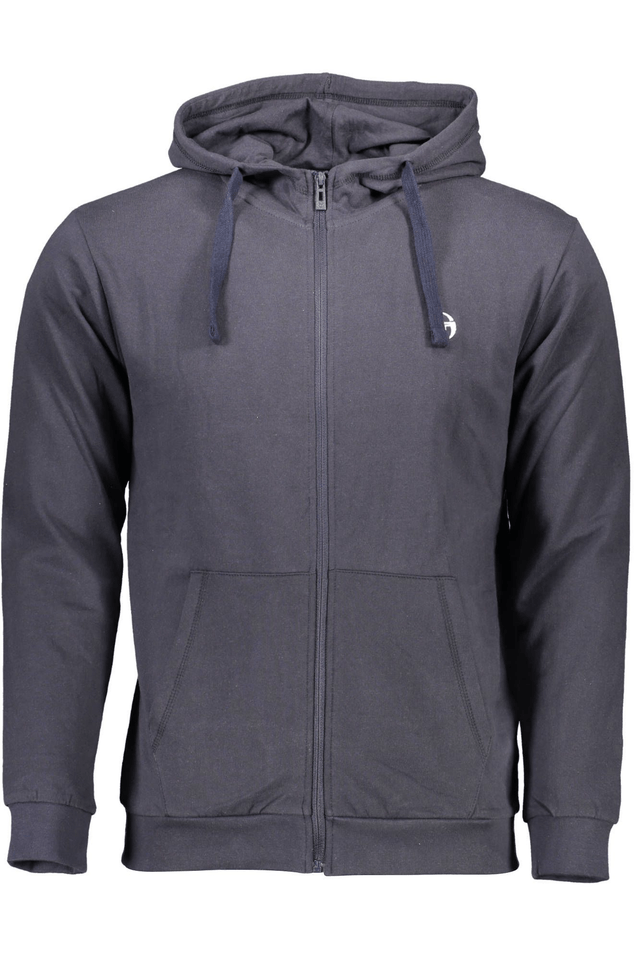 1273SERGIO TACCHINI FELPA CON ZIP UOMO BLU