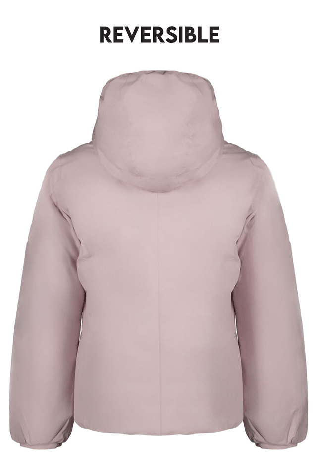 9114K-WAY PIUMINO BAMBINA ROSA
