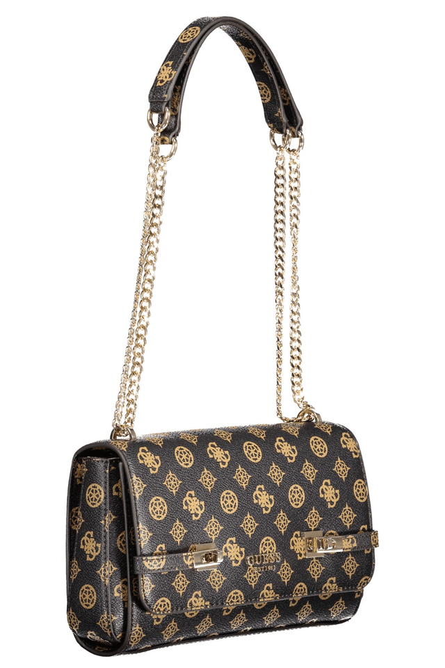 8903GUESS JEANS BORSA DONNA MARRONE