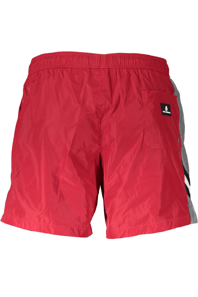 236KARL LAGERFELD BEACHWEAR COSTUME PARTE SOTTO UOMO ROSSO