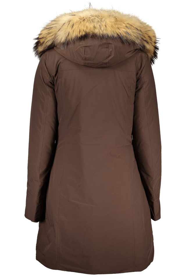 5403WOOLRICH GIUBBOTTO DONNA MARRONE
