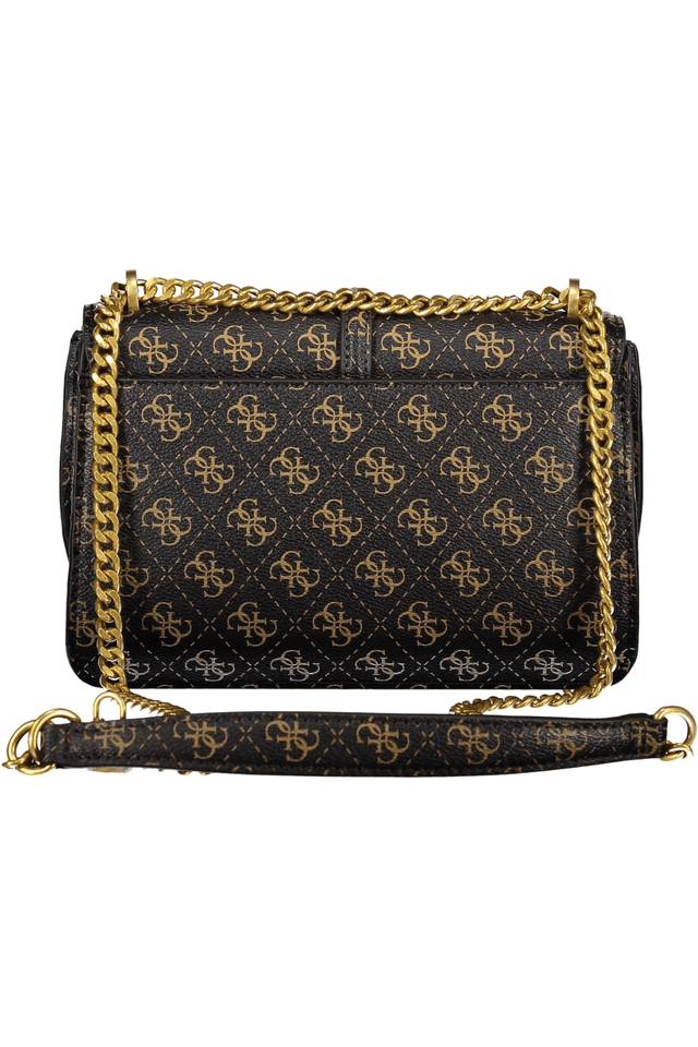 6840GUESS JEANS BORSA DONNA MARRONE