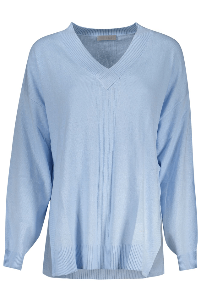10231GUESS JEANS MAGLIA DONNA AZZURRO