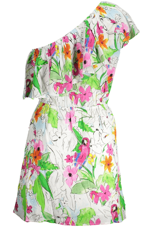 3404DESIGUAL ABITO CORTO DONNA BIANCO