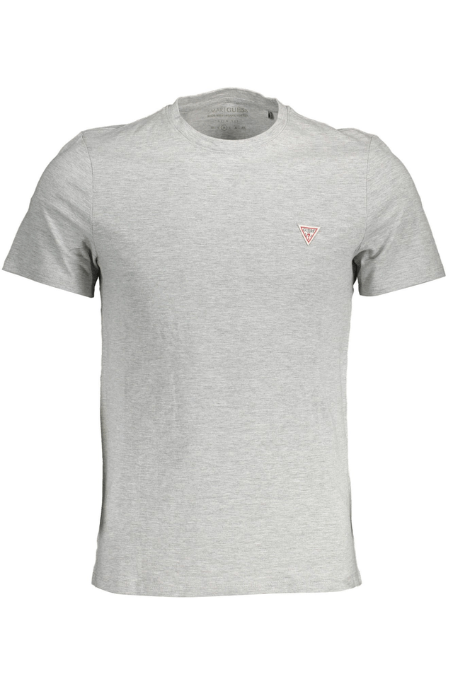 790GUESS JEANS T-SHIRT MANICHE CORTE UOMO GRIGIO