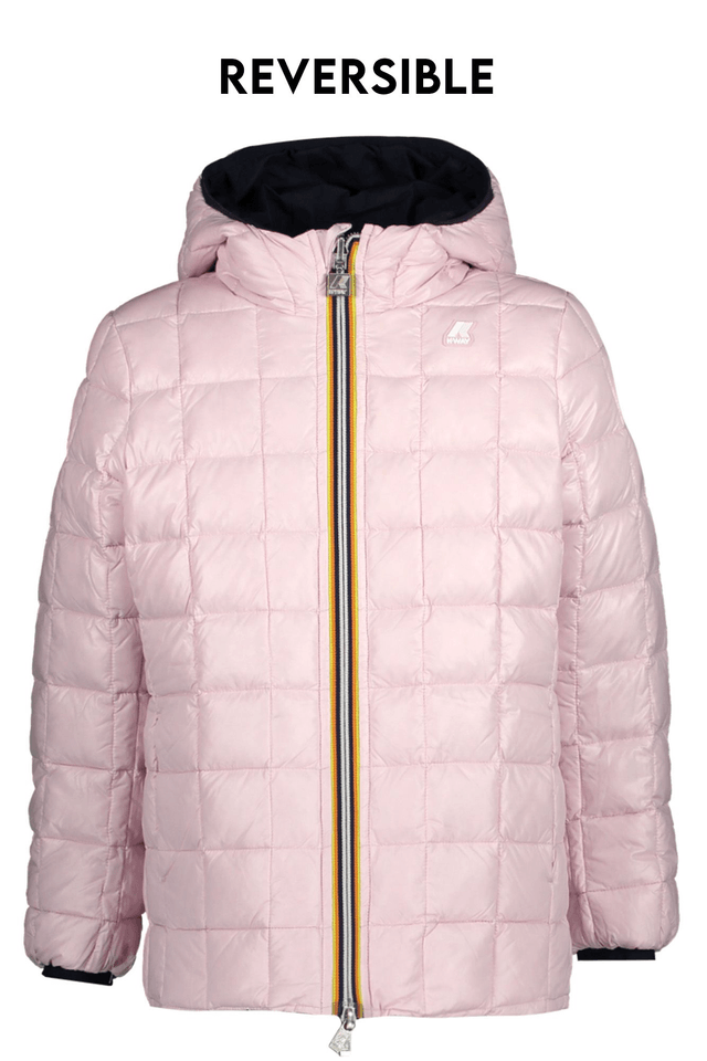 9108K-WAY GIUBBOTTO BAMBINA BLU
