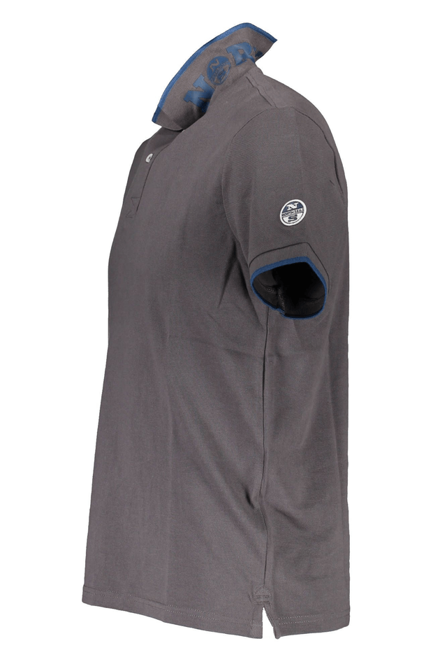 2521NORTH SAILS POLO MANICHE CORTE UOMO GRIGIO