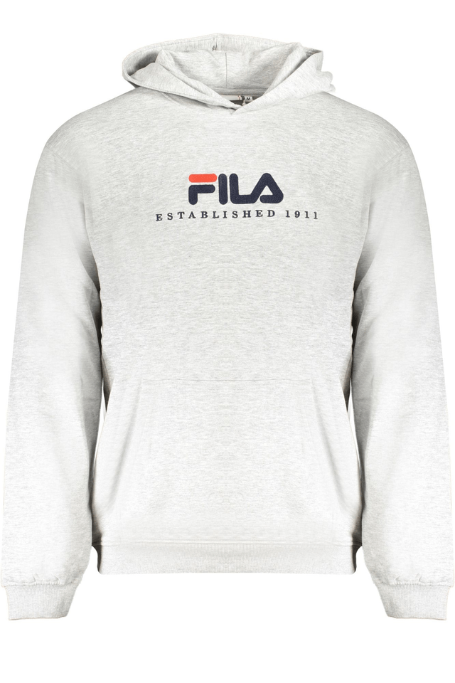 10149FILA FELPA SENZA ZIP UOMO GRIGIO