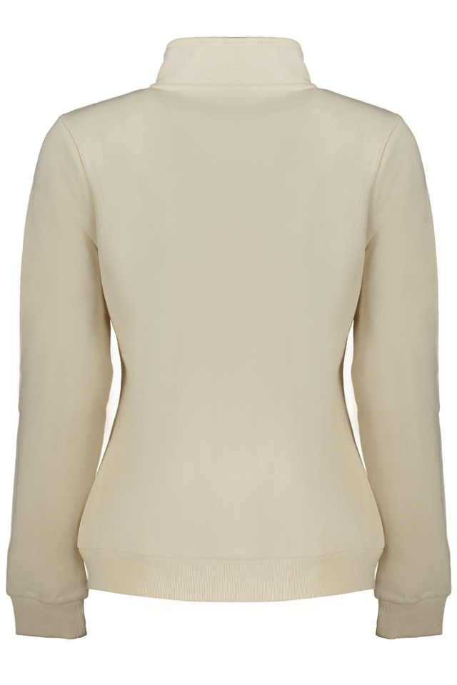 10074NORWAY 1963 FELPA CON ZIP DONNA BEIGE