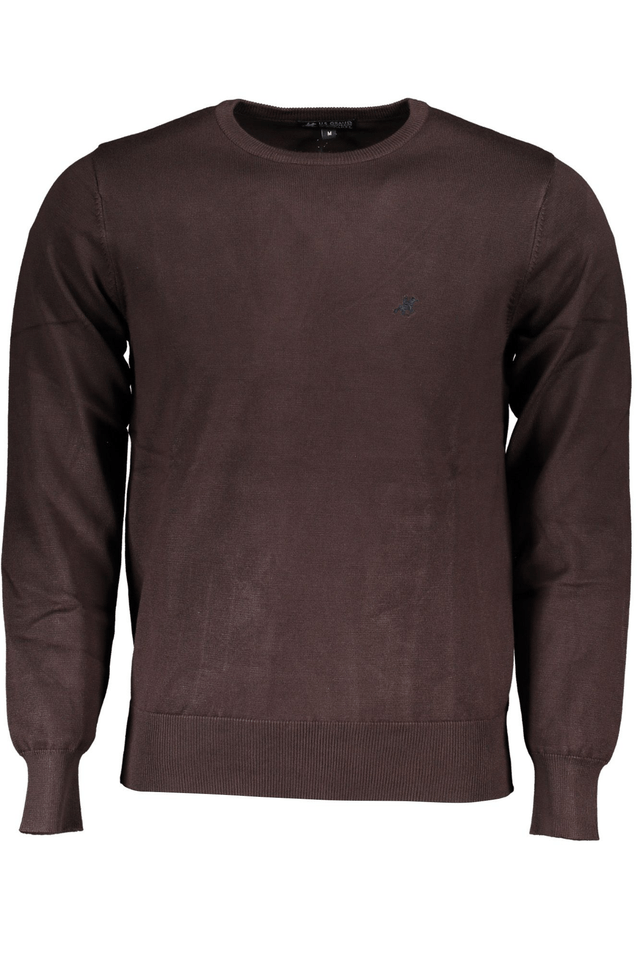 4889U.S. GRAND POLO MAGLIA UOMO MARRONE