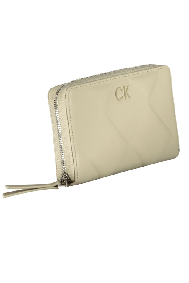9346CALVIN KLEIN PORTAFOGLIO DONNA BEIGE