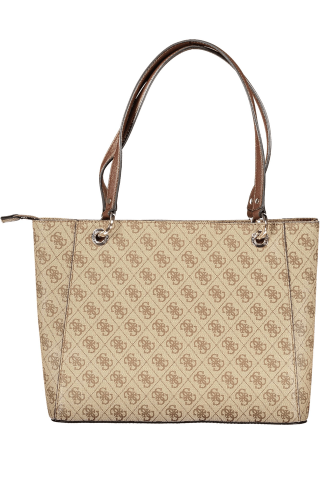 5160GUESS JEANS BORSA DONNA BEIGE