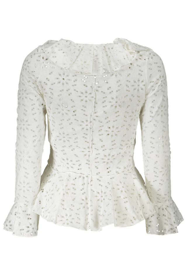 3123DESIGUAL CAMICIA MANICHE LUNGHE DONNA BIANCO