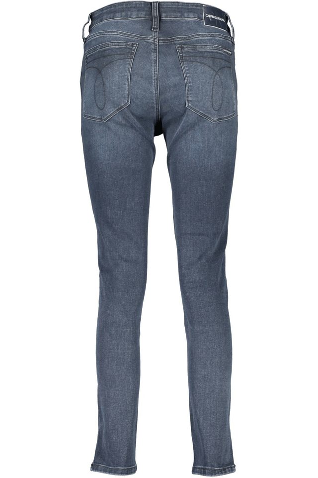 521CALVIN KLEIN JEANS DENIM DONNA BLU