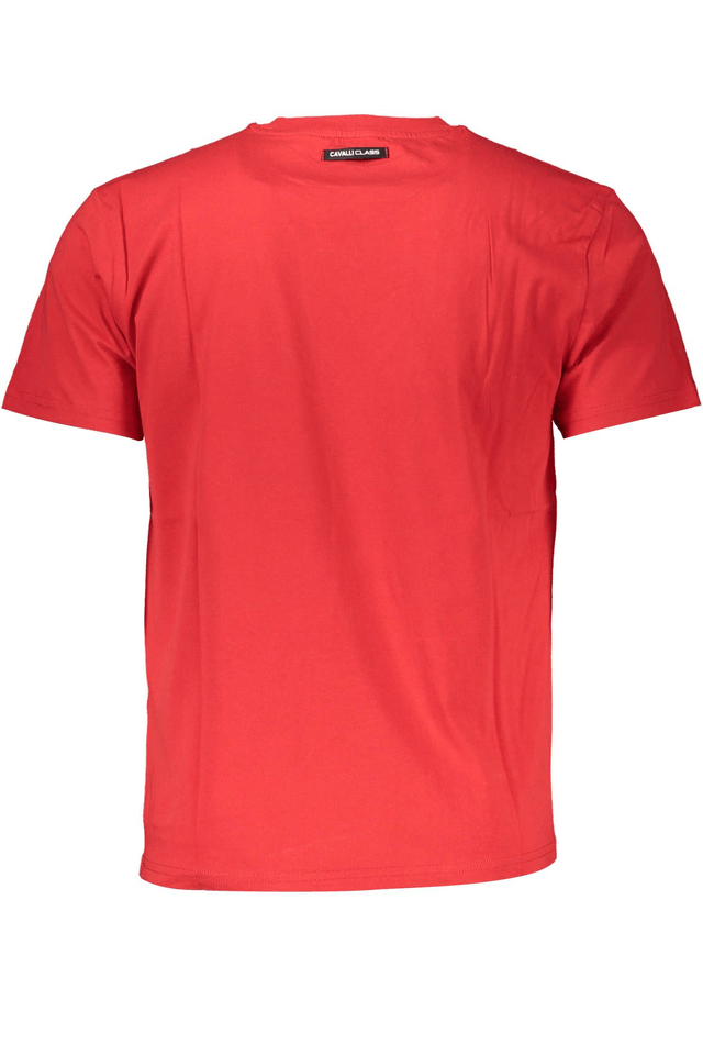 4167CAVALLI CLASS T-SHIRT MANICHE CORTE UOMO ROSSO