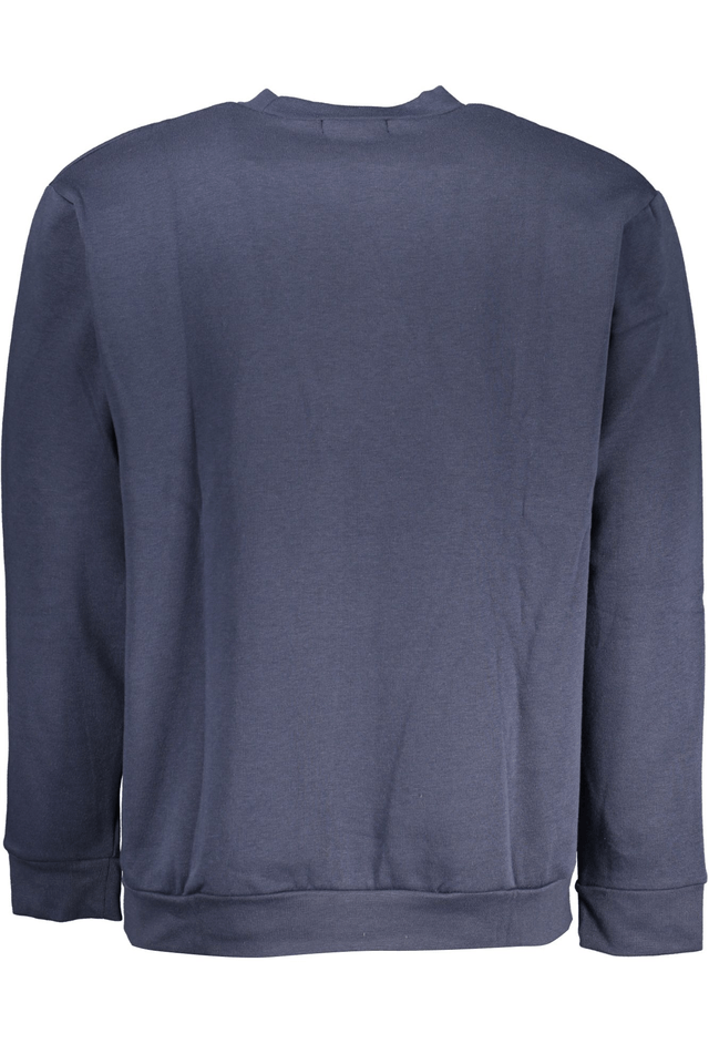 7748CAVALLI CLASS FELPA SENZA ZIP UOMO BLU
