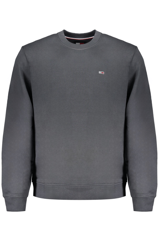 9831TOMMY HILFIGER FELPA SENZA ZIP UOMO GRIGIO