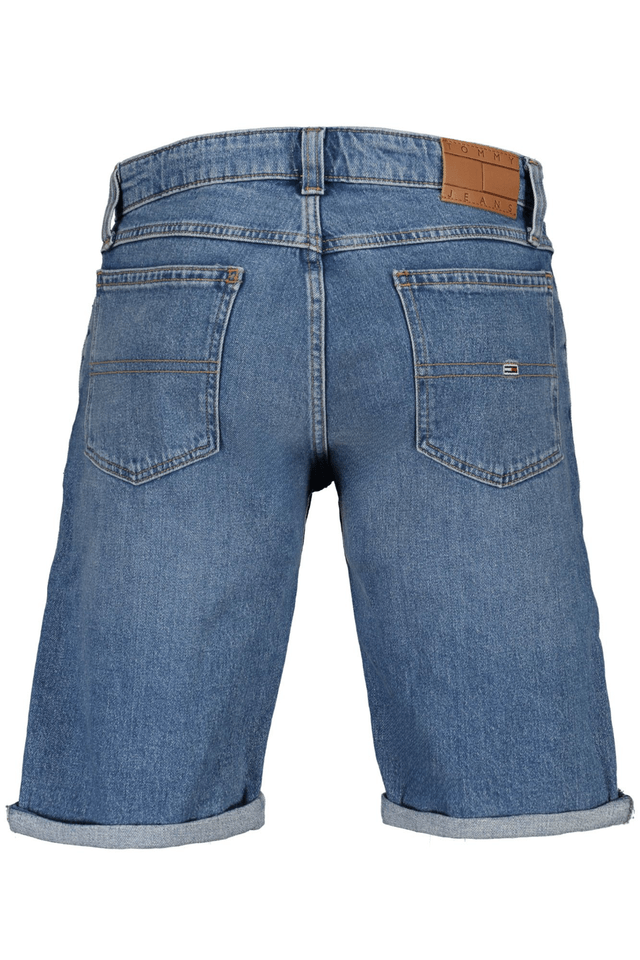 9115TOMMY HILFIGER JEANS SHORT UOMO BLU