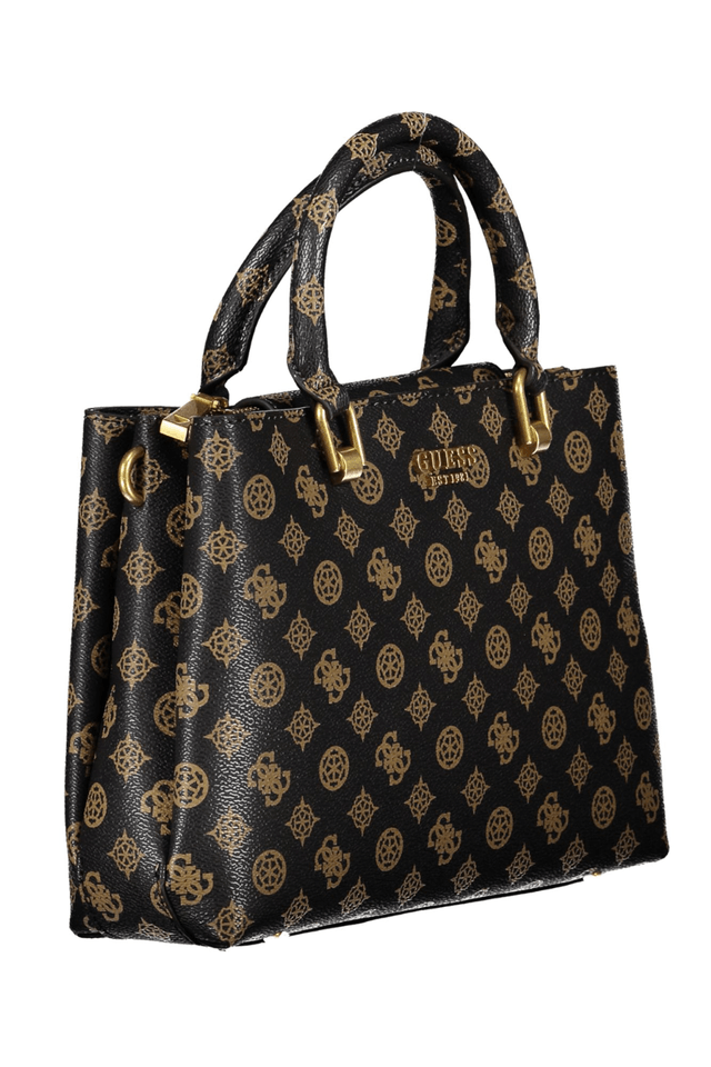 6859GUESS JEANS BORSA DONNA MARRONE
