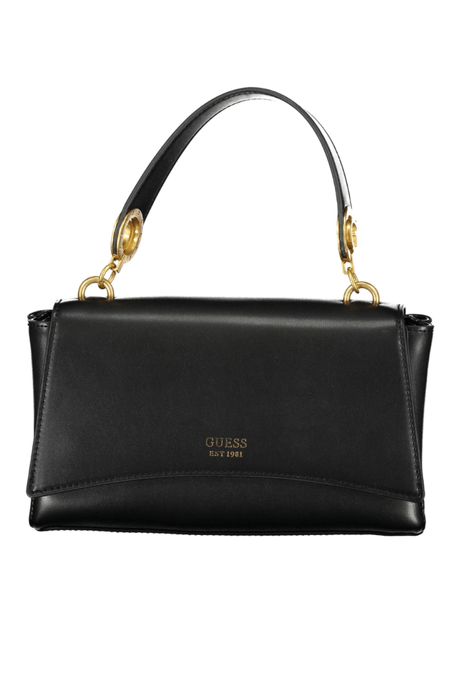 6849GUESS JEANS BORSA DONNA NERO
