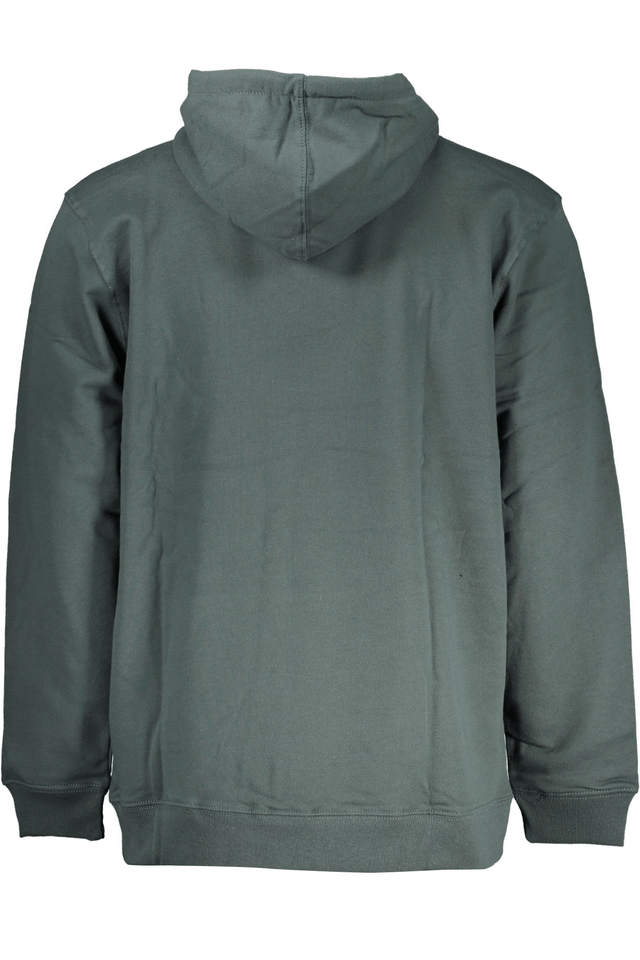 5853VANS FELPA SENZA ZIP UOMO VERDE