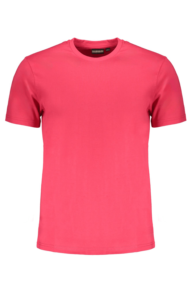 8446NAPAPIJRI T-SHIRT MANICHE CORTE UOMO ROSA