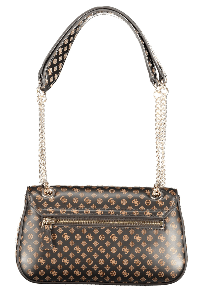 9403GUESS JEANS BORSA DONNA MARRONE